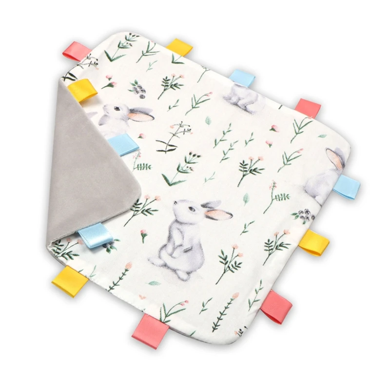 Serviette Apaisante Couverture De Sécurité Pour Bébé Couverture Bébé Fille  Apaiser Une Serviette Couverture Taggies Couverture Ruban Bébé Couverture