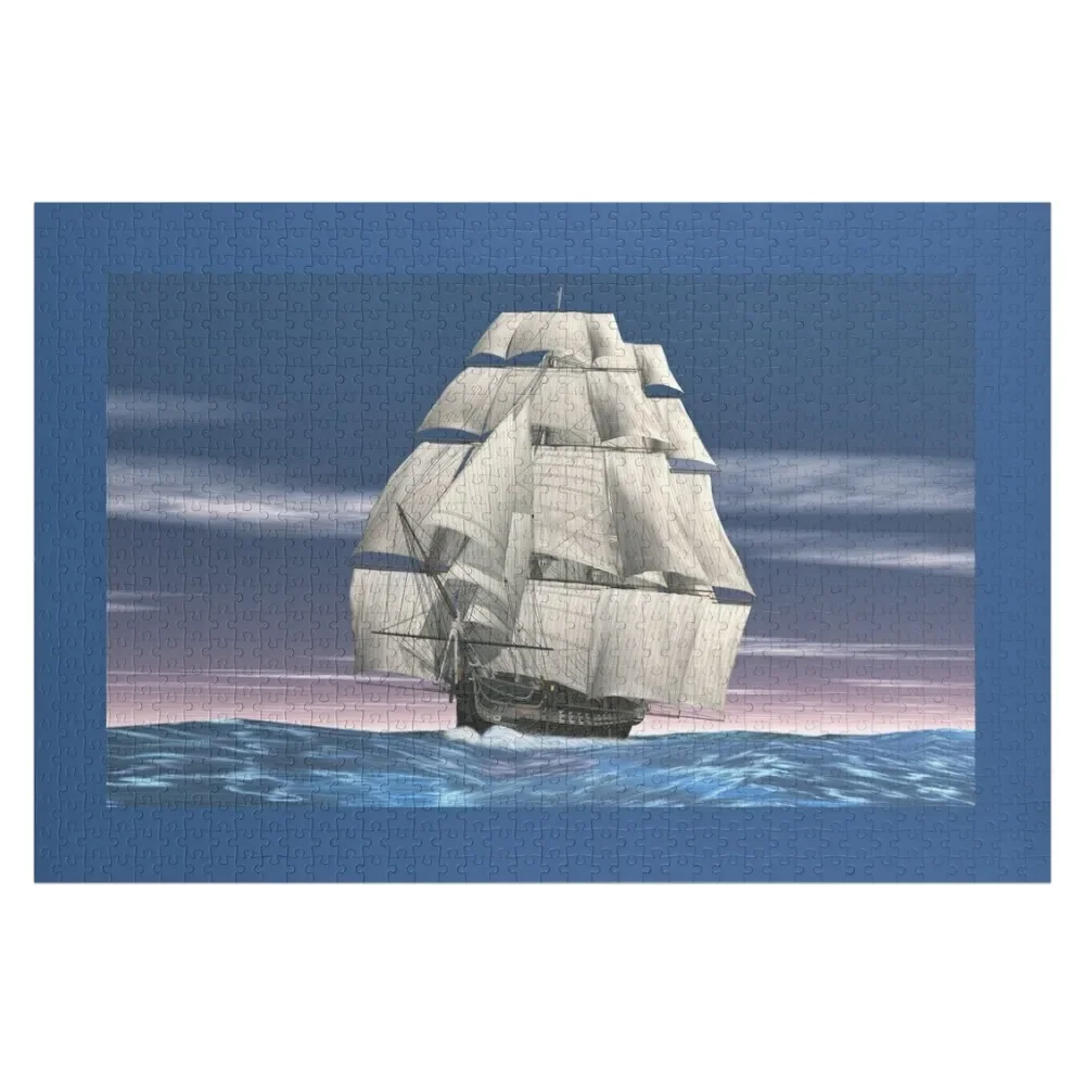 

USS Constitution Jigsaw Puzzle Customizable Gift Personalized Toys Personalized Gift Personalize Puzzle