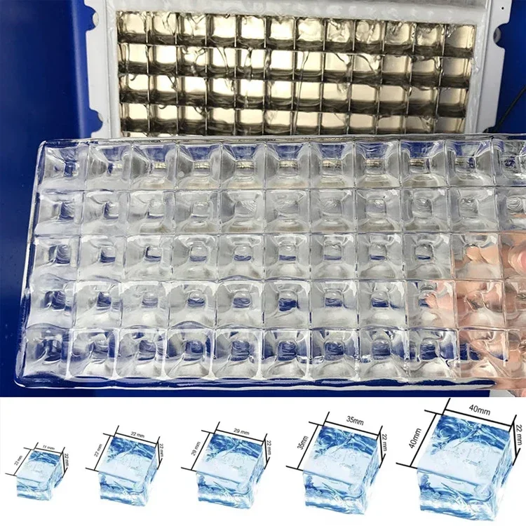 Commercial Ice Machine 650kg Ice Cube Maker For Sale Plant Shop Bar Milk Tea