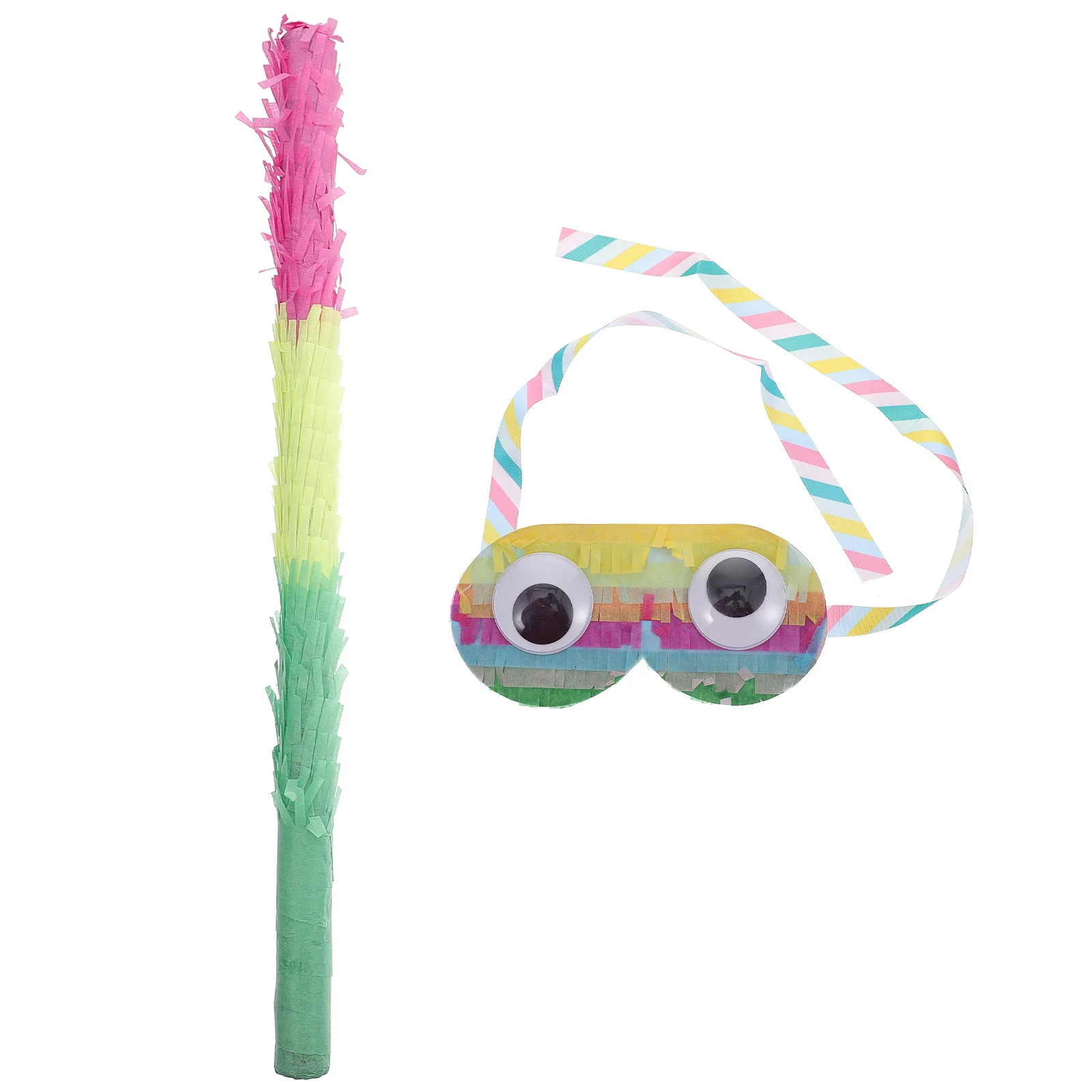 

Pinata Stick Sticks Kids Party Blindfold Birthday Andwith Grippinatas Easy Candy Suppliespapercarnivalpiñata Mexican Game Fiesta
