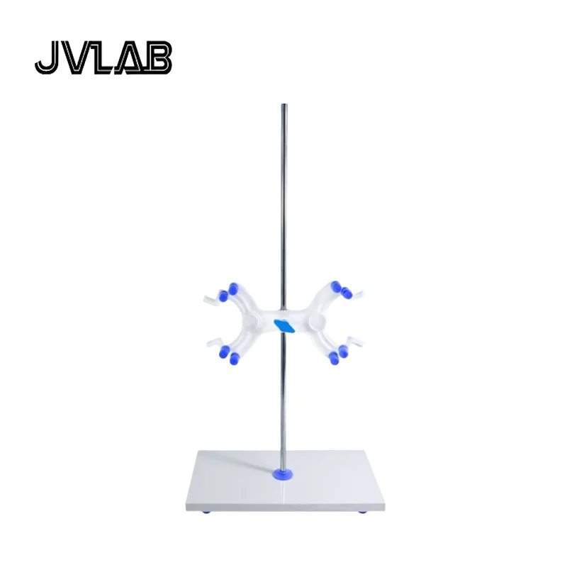 Laboratory Double-Buret Clamp Plastic Burette Clip Holder Beaker Clip