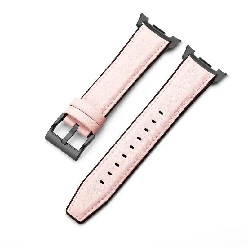Leder-Silikon-Hybridarmband für Samsung Galaxy Watch 8 40/44 mm 8 Classic 46 Smartwatch-Band für Galaxy Watch Ultra 2025 47 mm – Detail 30