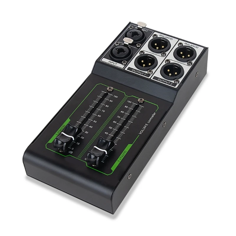 Headphone Amplifier audio mixer audio interface audio processor Robusts Volumes Controller for Long Last Performances Plugs and Play