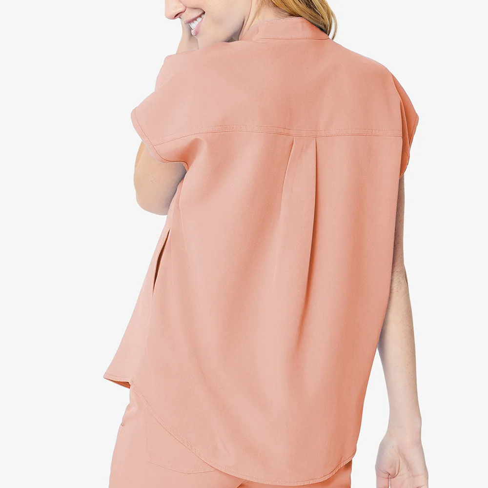 Elastic Quick Drying Hospital Work Jogging Clothes Dental Doctors Operating Room Scrub Sets Summer Thin Hand Wash Uniforms