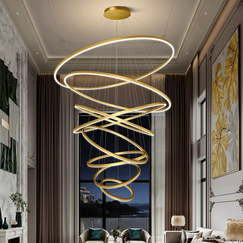 Nordic Home Stair Chandelier Living Room and Dining Room Pendant Lights Ceiling Light Indoor Lighting pendant lights,ceiling light,chandelier lighting