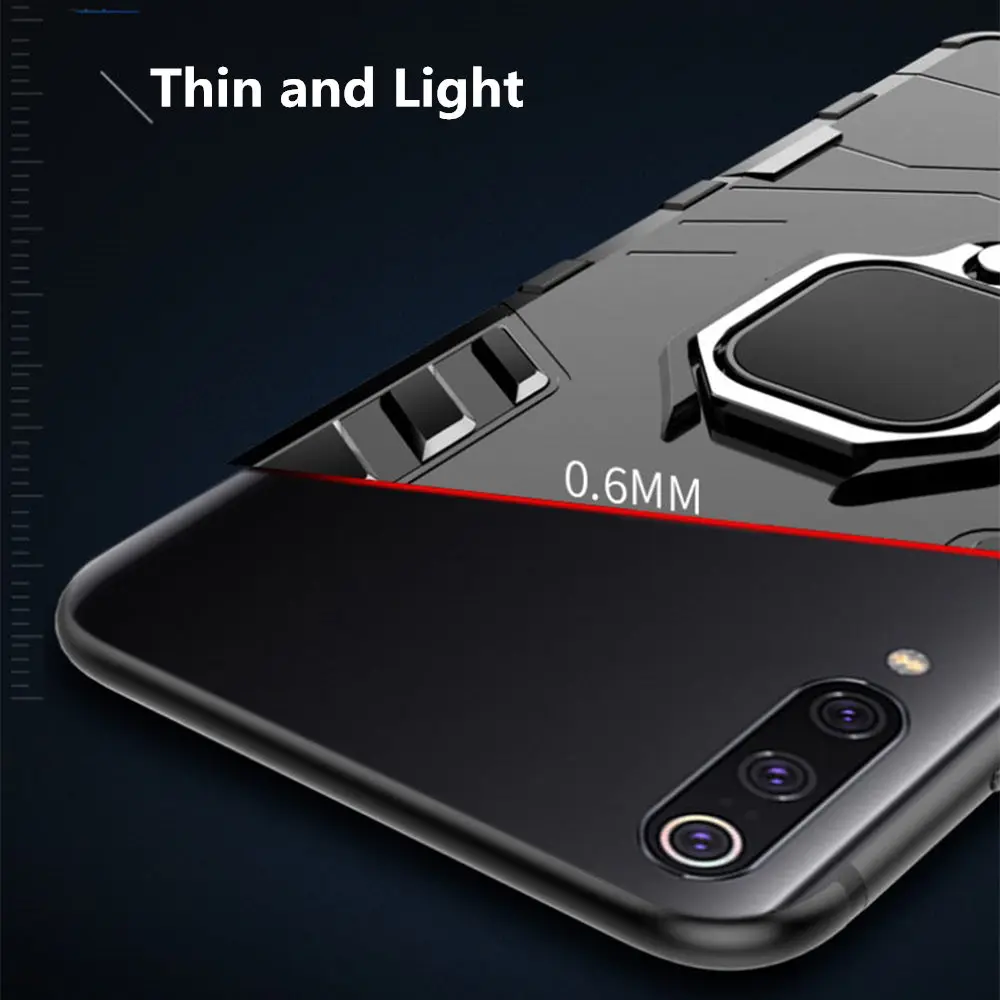 4-in-1 Armor Cover with Ring Holder
