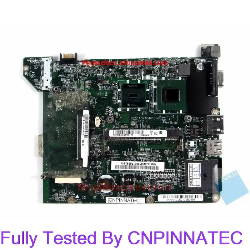 Placa-mãe para Acer Aspire One Mbs0506001 A150 Zg5