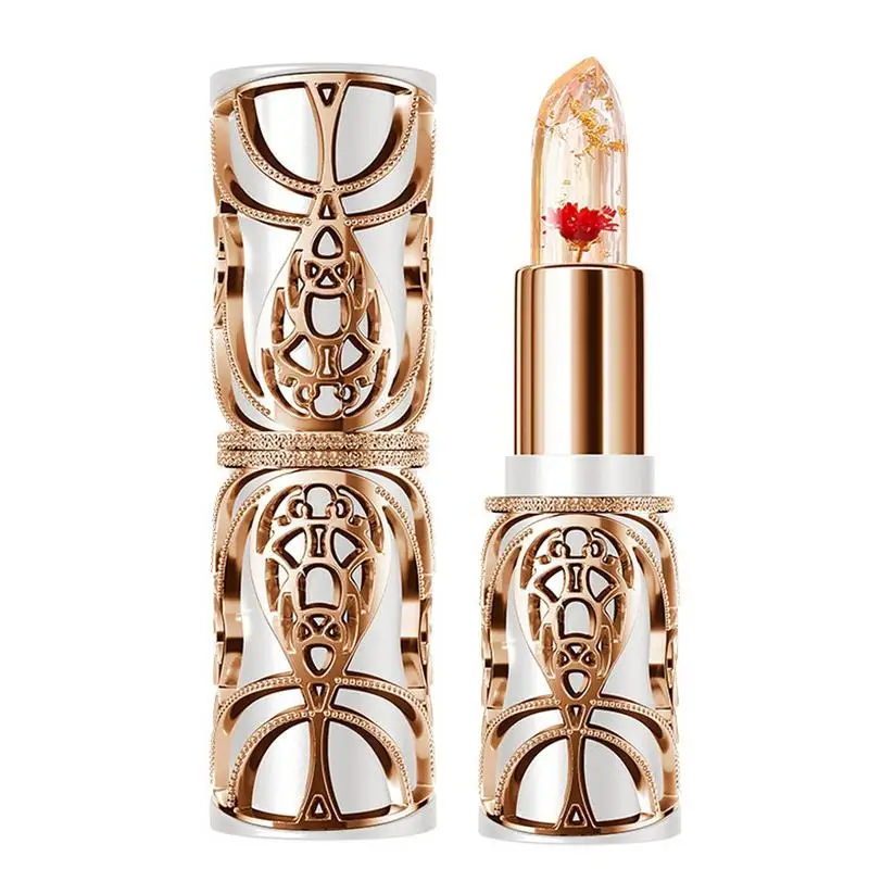 

Jelly Lipsticks Lip Balm Transparent Long Lasting Moisturizing Flower Lip Stick Lip Care Makeup Cosmetic Makeup Tool