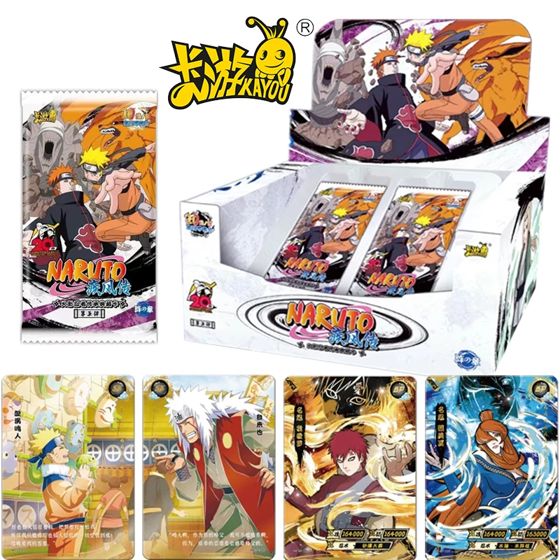 

KAYOU Anime Naruto Cards The Chapter of Array Series Collection Cards Uzumaki Tsunade Jiraiya Uchiha Sasuke SE BP MR Rare Cards