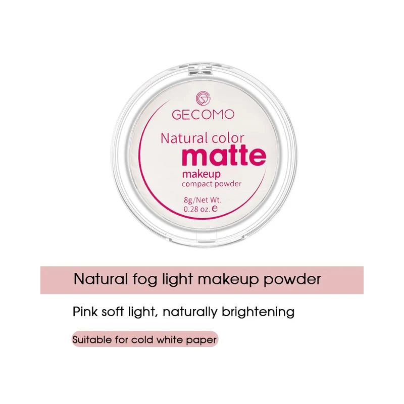 thumbnail image 1 of Corrector de plátano en polvo suave y duradero, Control de aceite, maquillaje, polvo de miel, impermeable, brillo corrector, crema en polvo de alto brillo, 1 of 6
