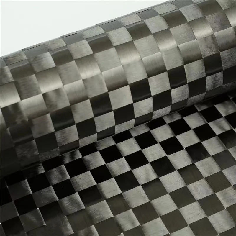 12K Spread Tow Carbon Fiber Fabric 18mmx18mm 88g Thin 0.1mm