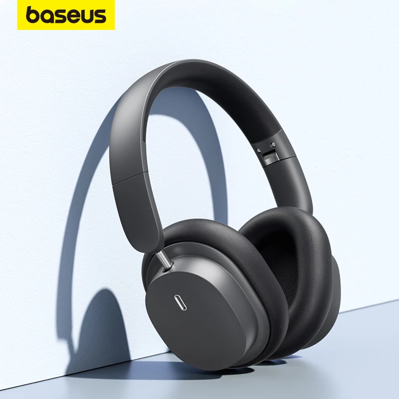  Baseus Bowie D05 Wireless Headphone Bluetooth 5.3 Earphone HIFI Level Headset 40mm Driver Foldable Over Ear Headphone 70H Time 