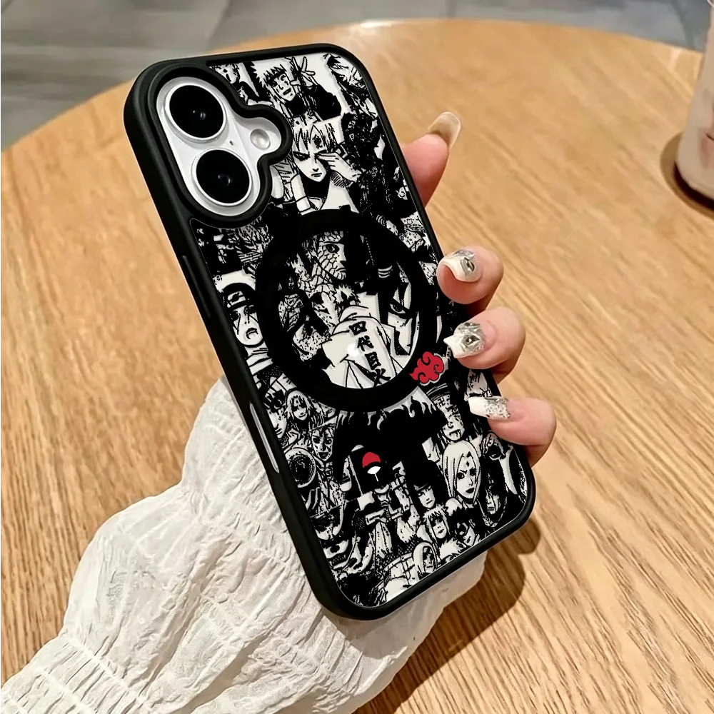 Naruto Itachi-Themed Magsafe Phone Case with Enhanced Protection