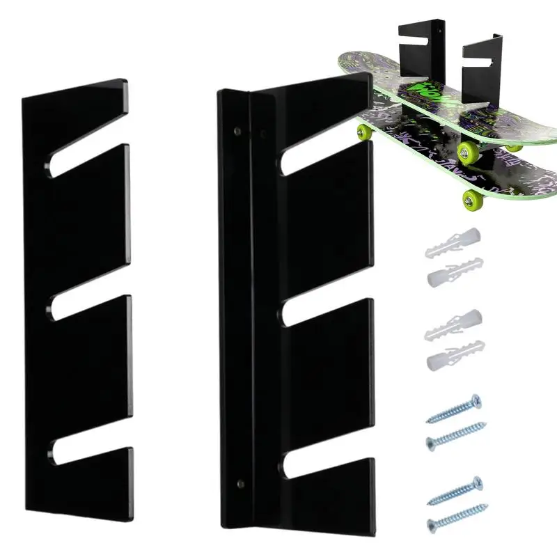 

Настенная акриловая вешалка для скейтборда, стойка для демонстрации, современный дизайн, органайзер для скейтбордов, сноубордов, уличных досок