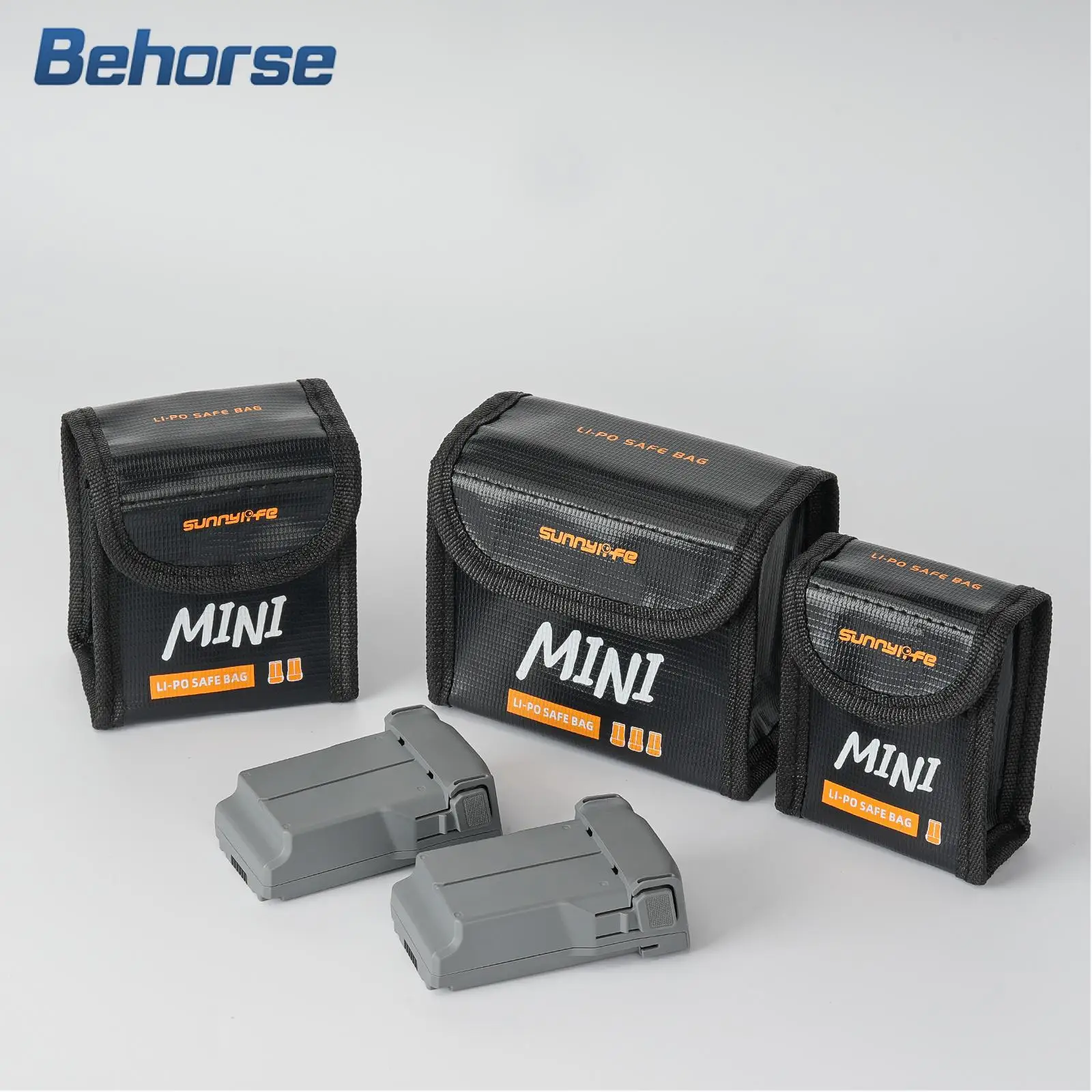 Sacoche batterie drone DJI Mini 5/4/3 Pro - 1/2/3 batteries