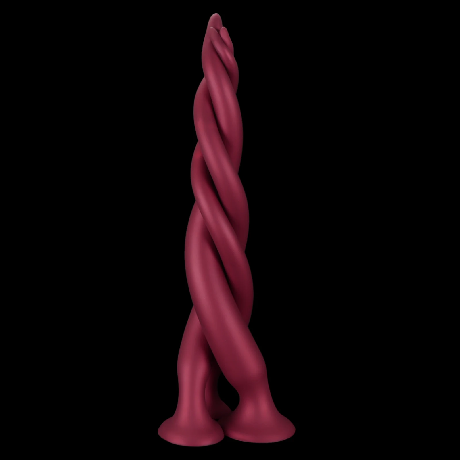 Plug anal en silicone avec ventouse pour massage de la prostate_voghion.com
