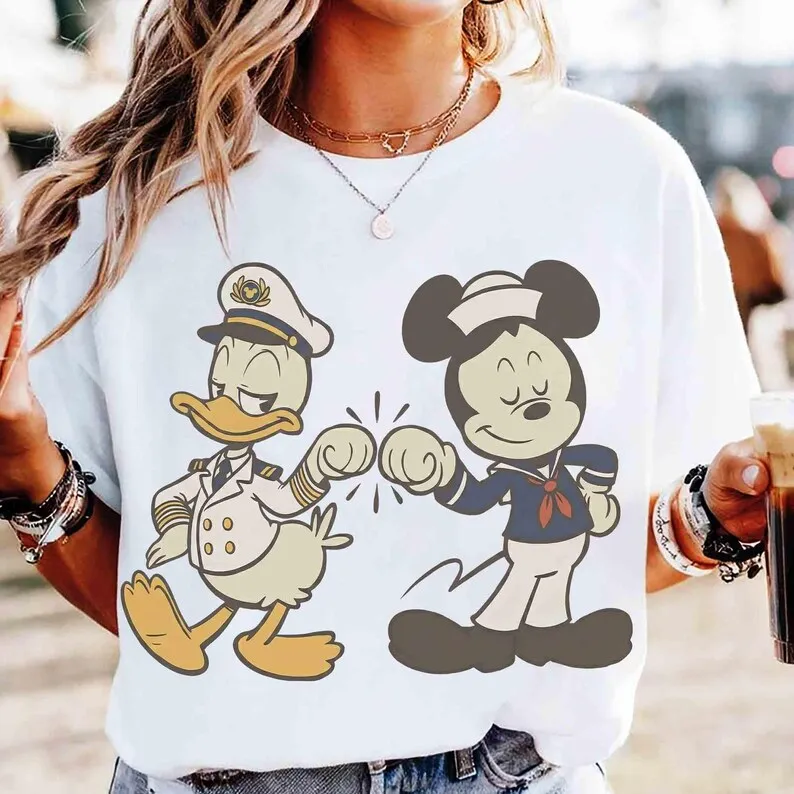 Mickey & Donald Cruise Line Shirt, Disney Best Friends Cruise Tee ...
