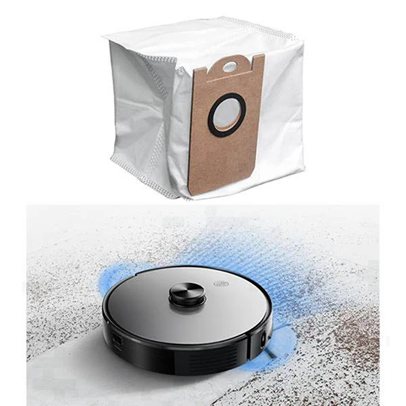 Proscenic M8pro 로봇 진공 청소기 부품 액세서리 용 HFES 교체 먼지 봉투, 가정용 진공 청소기 부품