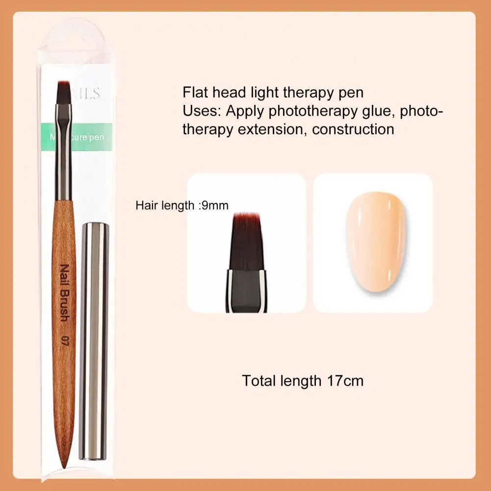 

Durable Reusable No Marking Grid Line Nail Painting Phototherapy Pen Nail Salon Supply Nail Painting Pen Nail Brush
