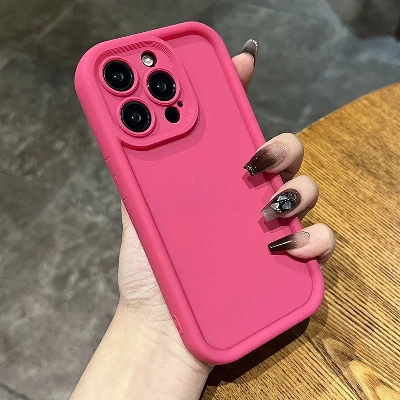 Premium Soft Liquid Silicone Shockproof Phone Case - Enhanced Protection and Style
