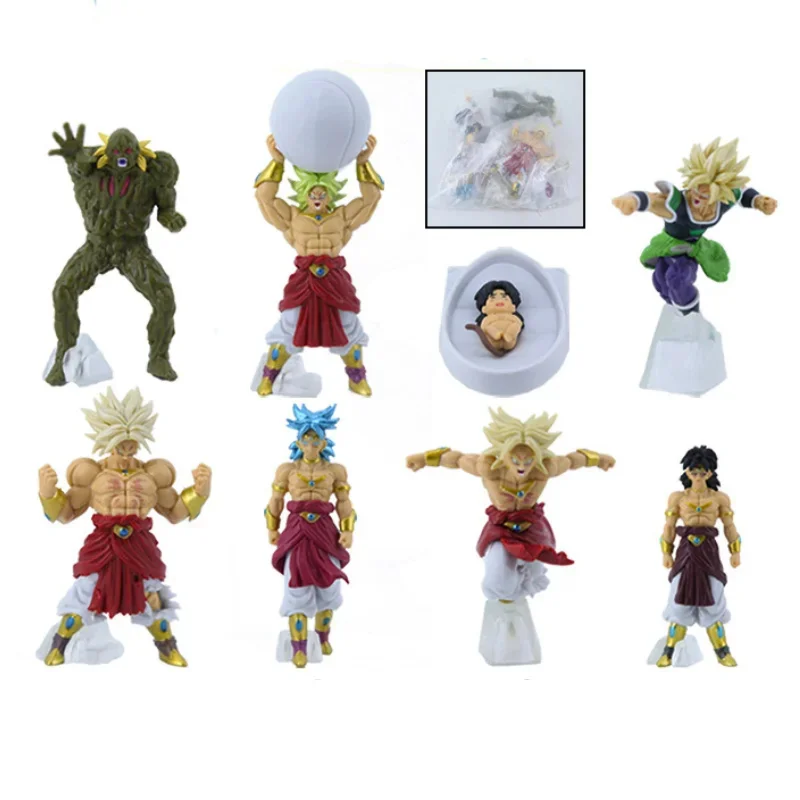 

8 шт./набор, фигурки супер сайяны, игрушки, драглан, шар Z, биохимическая форма, статуэтка, модель, коллекционные игрушки, рождественские подарки