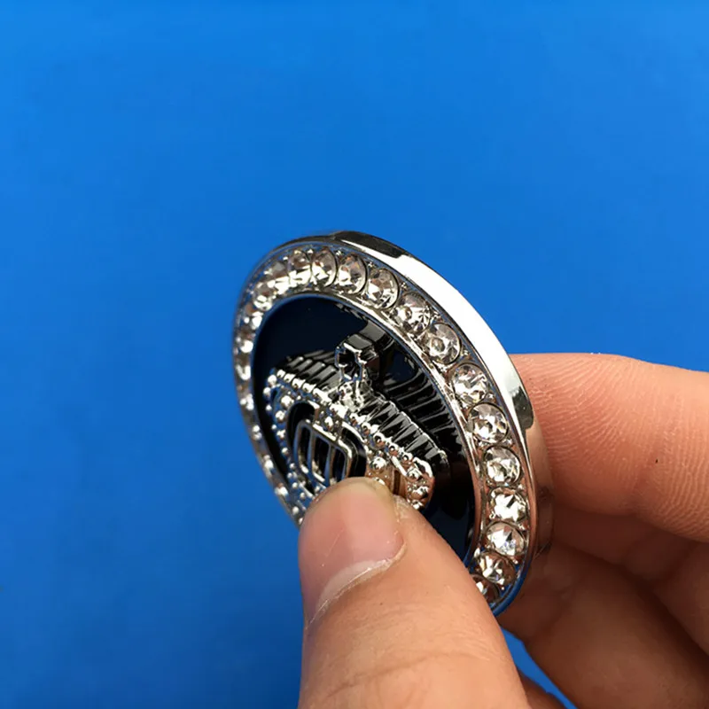 3D 크라운 다이아몬드 자동차 크라운 골드 로얄 스티커 엠블럼 배지, BMW 아우디 혼다 도요타 포드 오펠 자동차 스티커 임페리얼 크라운