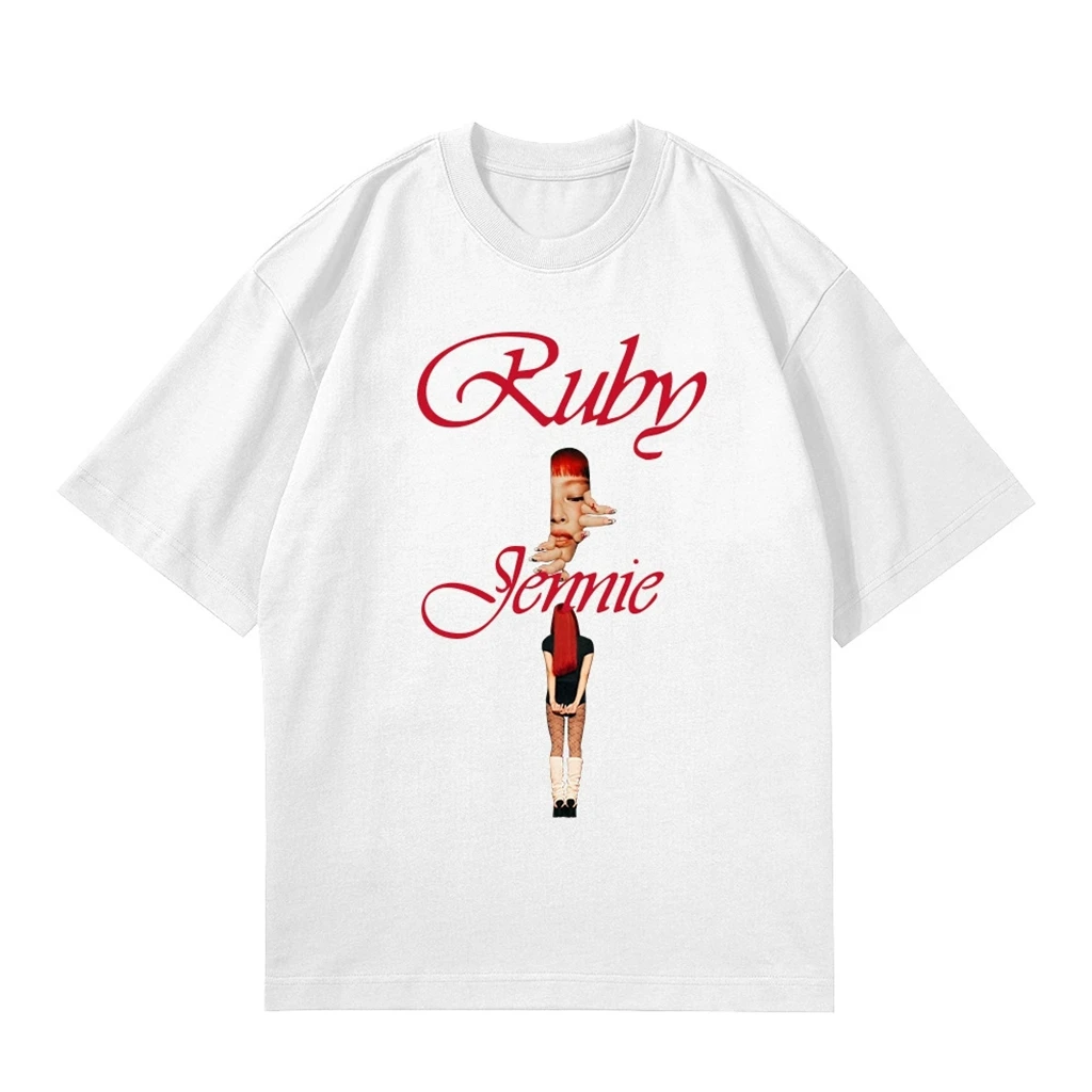 Jennie T shirt KPOP Ruby XLサイズ JENNIE - Short Sleeve T-Shirt [Ruby Official MD] - K PLACE