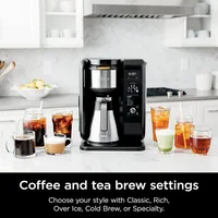 Ninja Hot and Cold Brewed System, Tea & Coffee Maker, with Auto-iQ, 6 Sizes, 5 Styles, 5 Tea Settings, 50 oz Thermal Carafe 2