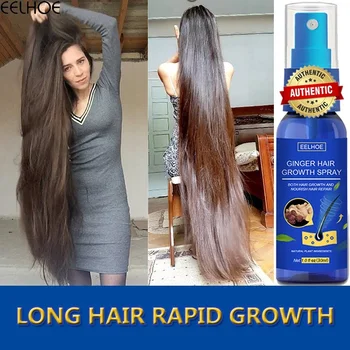 Ginger Hair Growth spray Anti Hair Fall Hair Loss Treatment Growth Essence Oil for Men Women 1