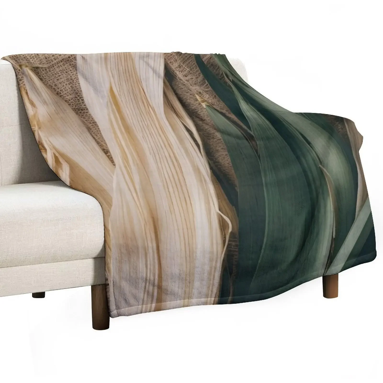 

Corn Husk and Hessian fabric No.5 Throw Blanket sofa bed Tourist Loose Moving Blankets
