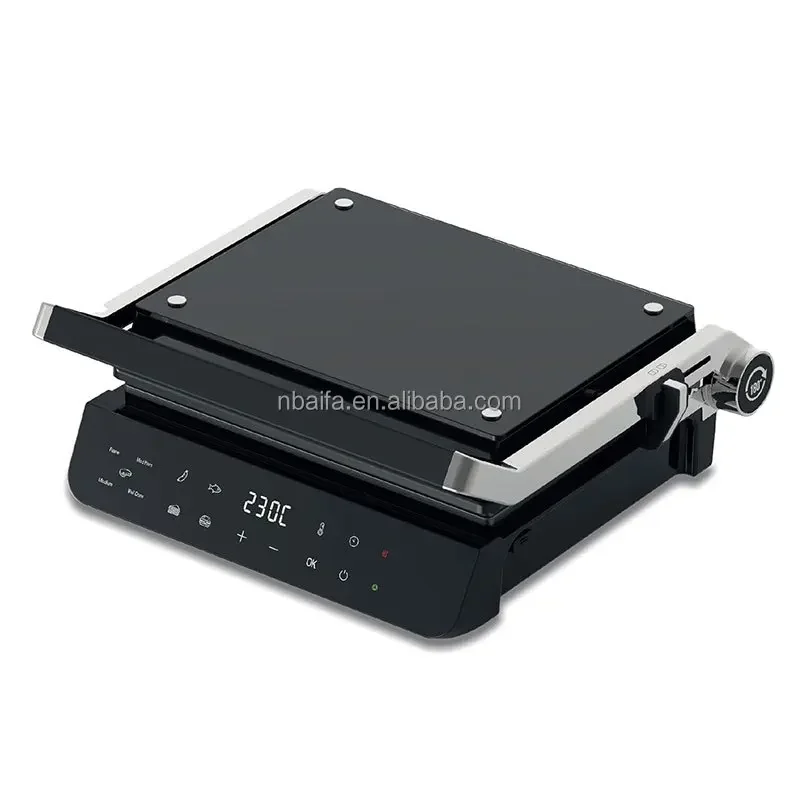 Aifa 3 in 1 Family Sandwich Toaster 4 Slice Waffle Maker Panini Press Deep Filled Removable Plates with Non-Stick Coating