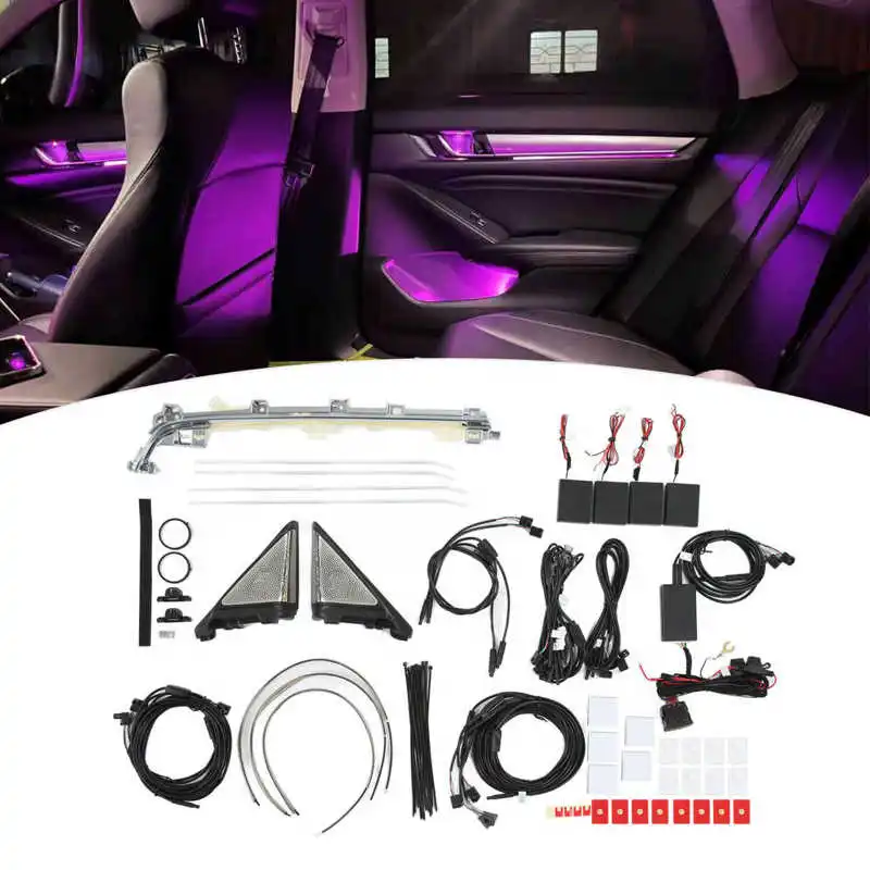 Upgrades 64 Colors 21 Lights Ambient Lighting Kits Switch Controller