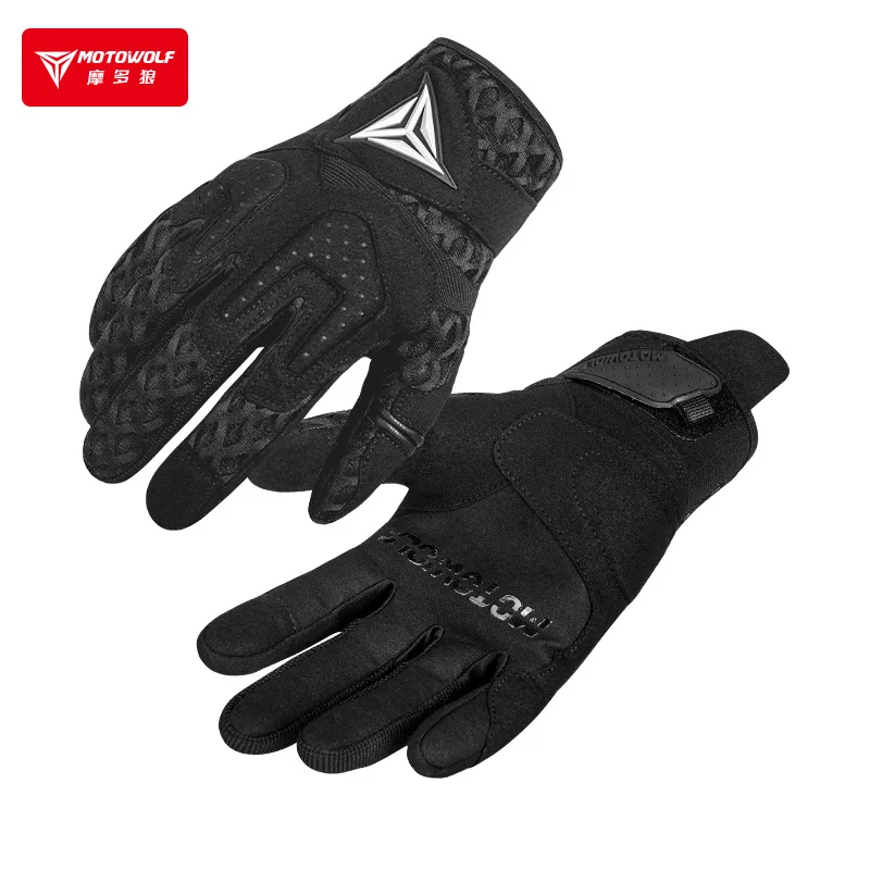 MOTOWOLF Motorcycle Outdoor Riding Summer Gloves Motorcycle