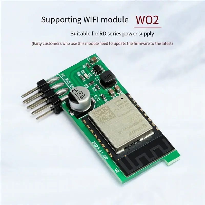 N75R-조정 가능한 DC 조정 전원 공급 장치 WIFI 모듈 RD Wifi 보드는 RD 전원 공급 장치의 통신 보드입니다.