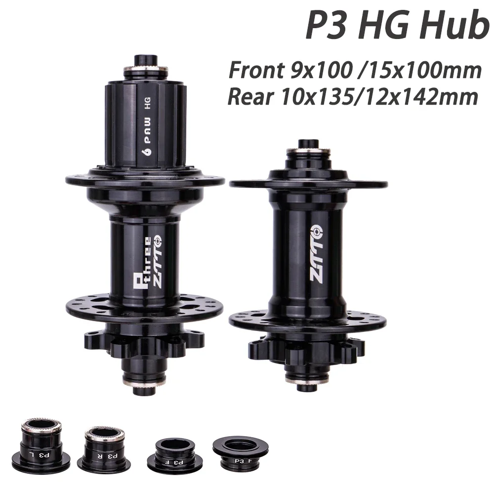 ZTTO MTB Bike 6 Pawls Disc Brake Hub XD MS HG DT 370 xm490