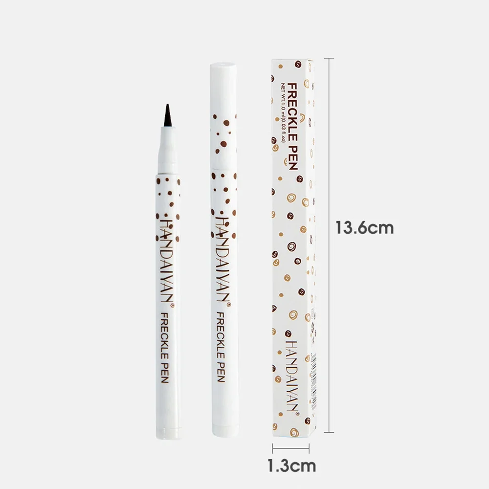 1PC Face Fake Freckles Pen Natural Waterproof Lifelike Fake Freckles Pen for Long Lasting Look Dot Spot Pen Makep Tool Cosmetic 6