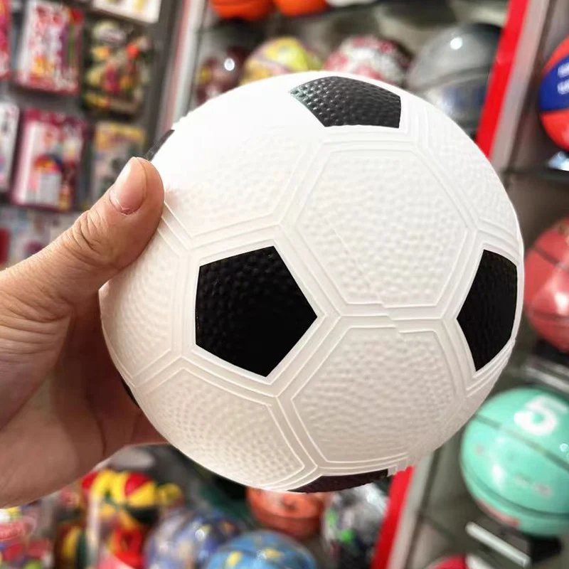 Rubber Ball For Children Basketball Soccer Size 6 Kids Sport Sensory Toys Parent Child Interaction Games Kinder Spielzeuge 4