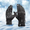 USB Winter Heating Gloves Thermal Waterproof Touch Screen Thermal Windproof Warm Gloves Cold Cycling Running Hiking Ski Gloves 4