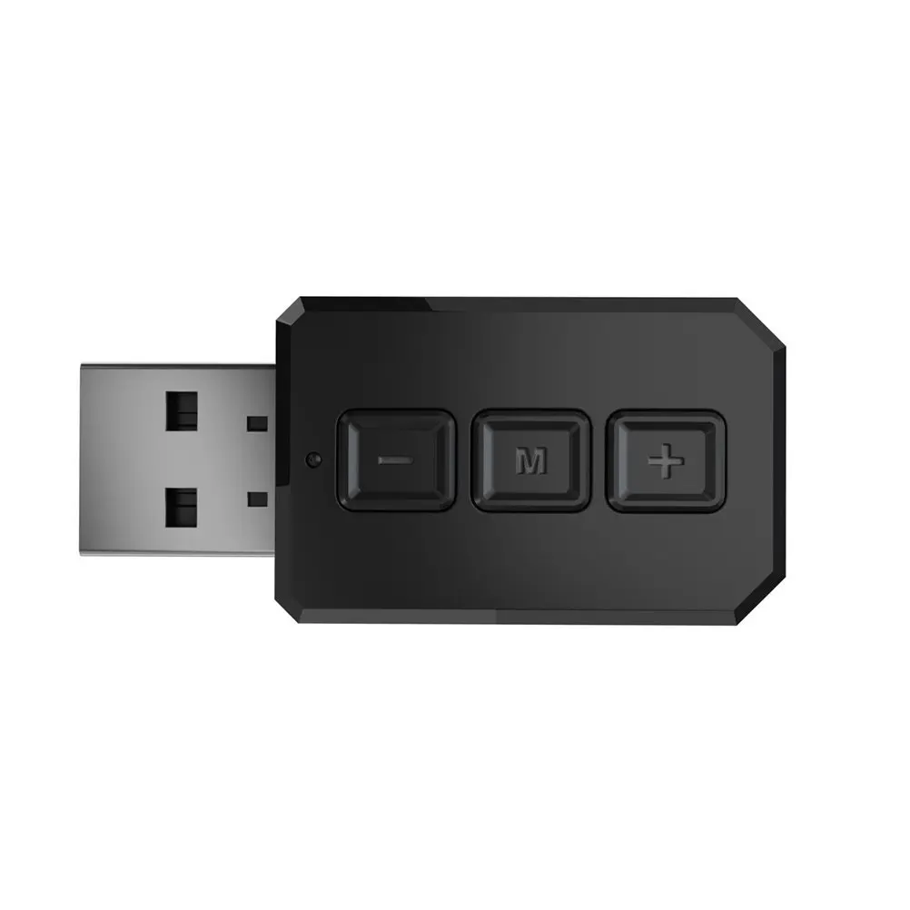 수신기 USB 무선 오디오 어댑터 5.0 칩 안정적인 낮은 대기 시간 오디오 신호 송신기 게임 콘솔 헤드폰