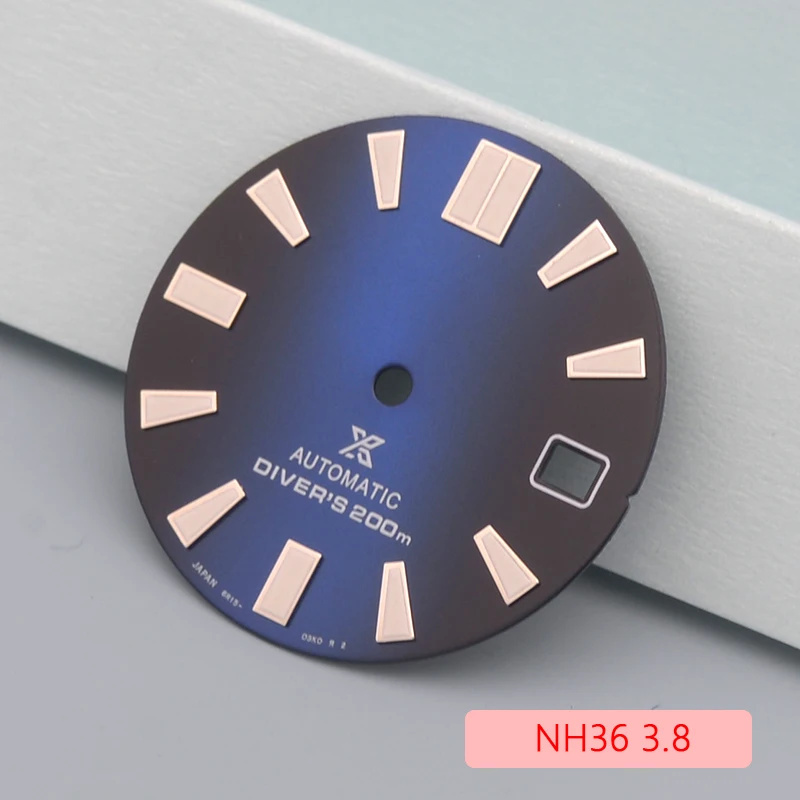 com luminoso verde para nh35 nh36 movimento