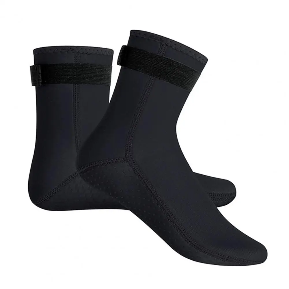 Surfing Socks Non-slip Fastener Tape Diving Socks Elasticity Neoprene Beach Surfing Booties Breathable Swimming 1 Pair