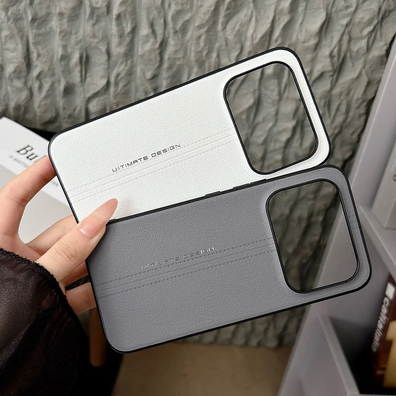 Leather Mid-Line Ultimate Design Phone Case - Slim Protective Cover