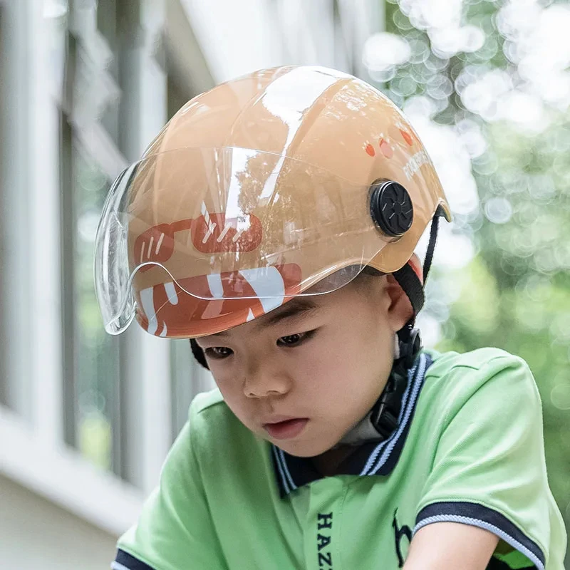 ROCKBROS Bike Safety Helmet For Kids MTB Road Bicycle Helmet Boy Girl Scooter Children Half Cycling Equipment