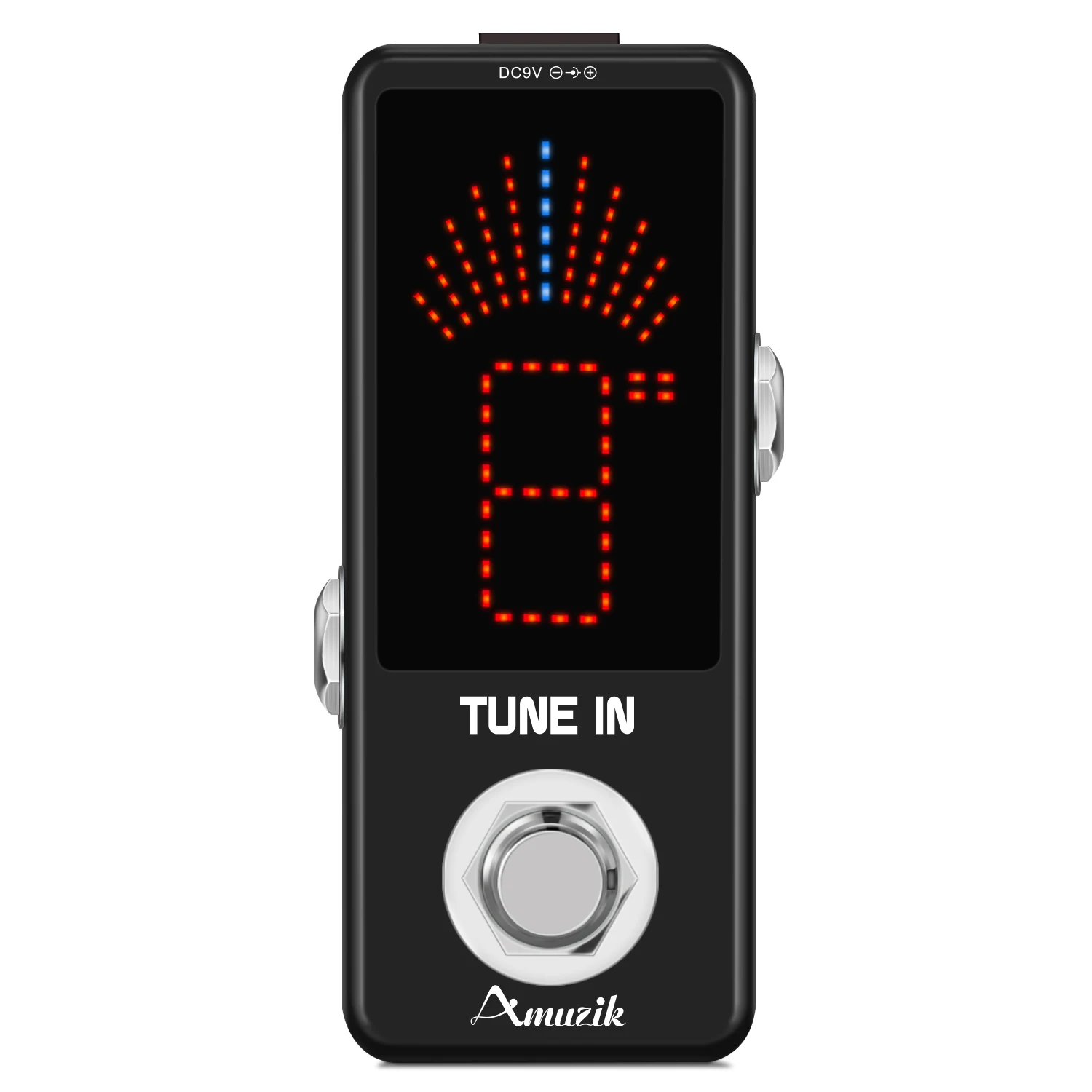 

Amuzik LT-910 Guitar Tuner Pedal High Precision Guitar Chromatic Tuner Pedals For Electric Guitars