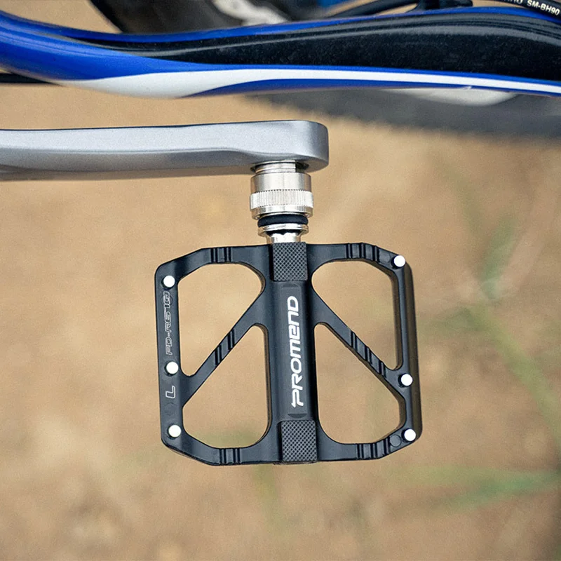 Ultraleichtes Rennrad-Fahrradpedal aus Aluminiumlegierung, Schnellspannpedal, rutschfeste Fahrrad-3-Lager-Pedale, Fahrradteile – Detail 3