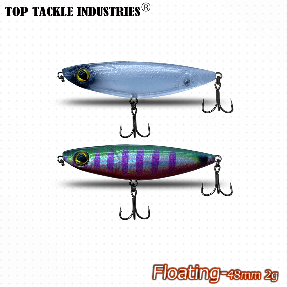 

1PCS Spring and Summer Season Length 48mm Weights 2g Floating Water Wobblers Pencil Specially Designed Perch Fishing Accessories