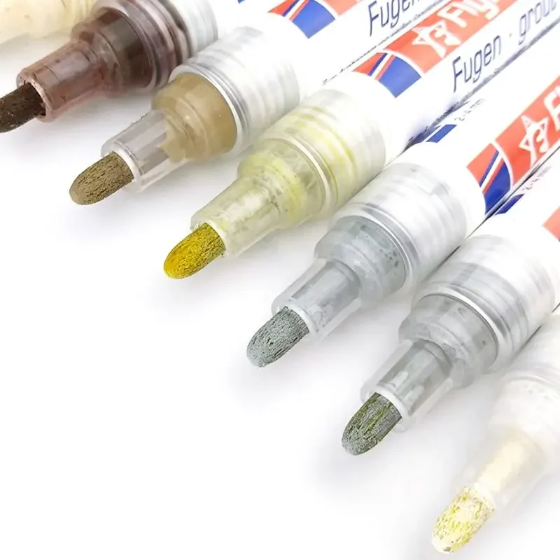 Tile Repair Pen Refill Wall Gap Grout Refresher Marker Odorless Non Toxic for Tiles Floor Kitchen Bathroom