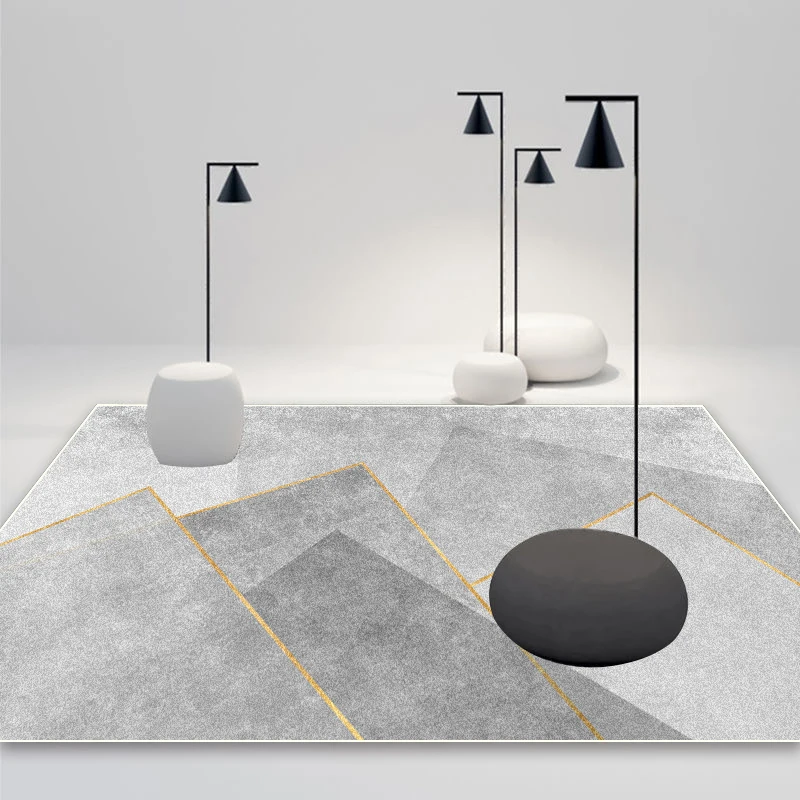 Modern Minimalism Carpet Living Room Geometric Design Home Sofa Soft Decoration Rug 160x230 Lounge Coffee Tables Non-slip Mat 2