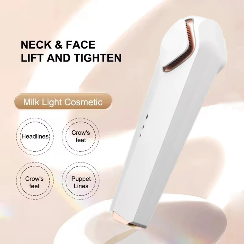 2025 NIR Milk Light Face Whitening Machine for Wrinkle Reduction & Skin Rejuvenation | LED Phototherapy Beauty Skin Care Device