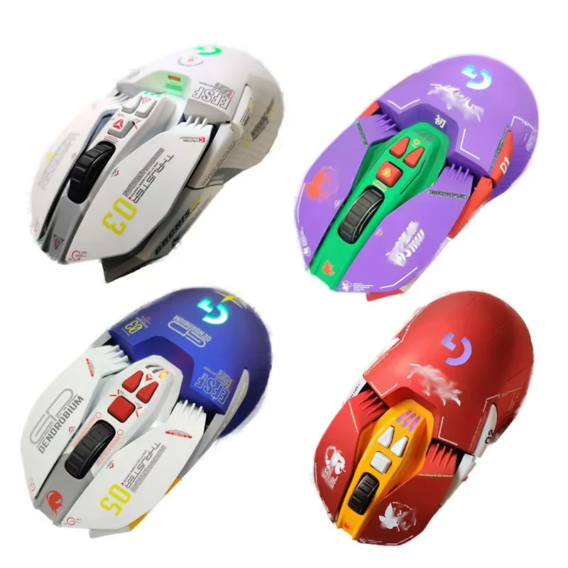 듀얼 모드 무선 유선 RGB 마우스와 호환 가능한 G903RGB/G903 히어로, 핸드 페인트 스프레이, DIY 맞춤형 마우스/쉘 부품 세트